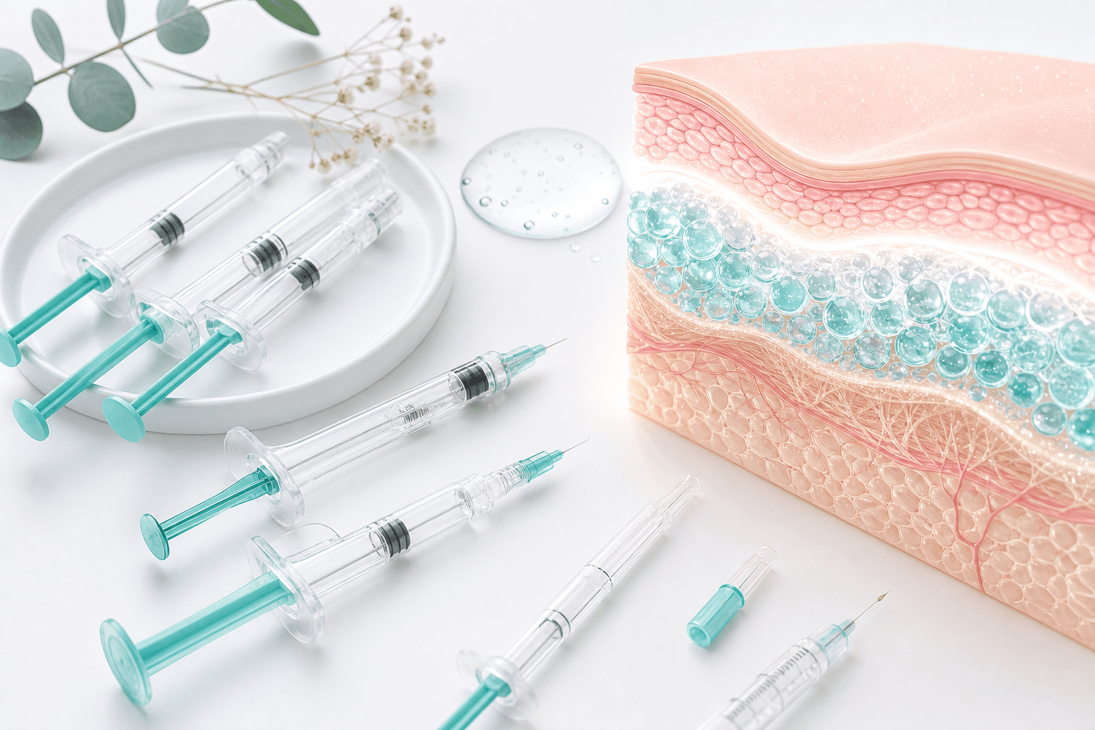 Complete Guide to Filler Types: HA, CaHA & PLLA — Properties, Target Areas, Duration & Safety | Cellinique